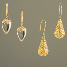 Load image into Gallery viewer, Crystal Rain drop earrings