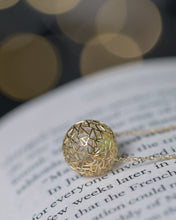 Load image into Gallery viewer, Gold Bubble Necklace