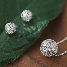 Load image into Gallery viewer, Bubble Necklace in Platinum