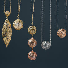 Load image into Gallery viewer, Bubble Necklace in Platinum