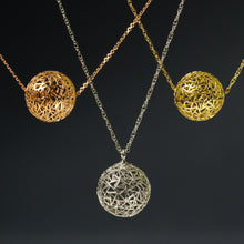 Load image into Gallery viewer, Gold Bubble Necklace