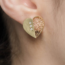 Load image into Gallery viewer, Heart  Earrings
