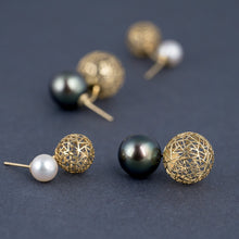 Load image into Gallery viewer, Tahitian Pearls Earring
