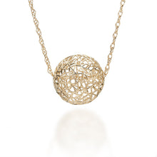 Load image into Gallery viewer, Gold Bubble Necklace