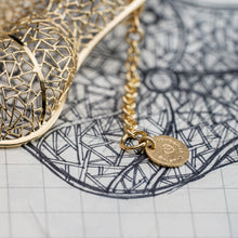 Load image into Gallery viewer, Lotus Leaf Pendant II