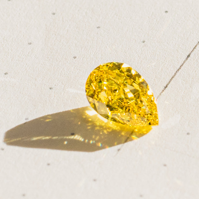 Crafting a Unique Yellow Diamond Ring for a Busy Mom