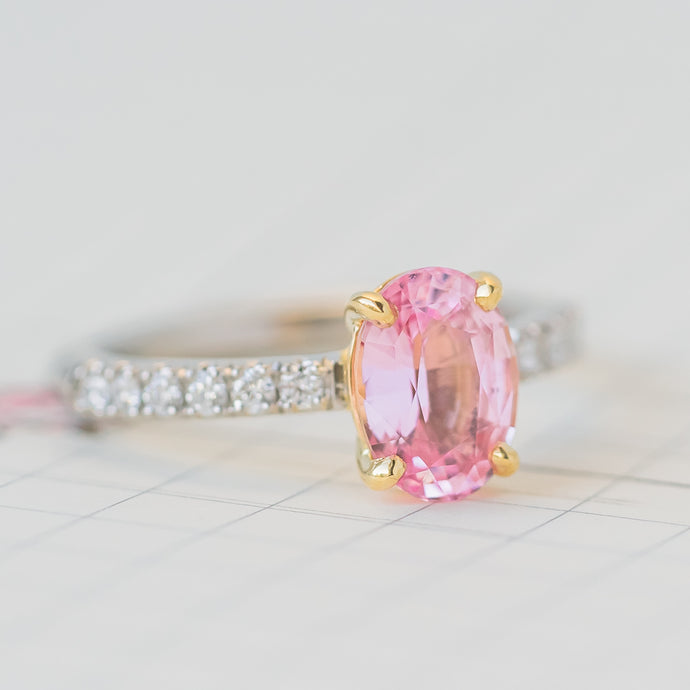 A Pink Sapphire for Everyday Elegance