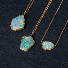 Load image into Gallery viewer, Australian crystal opal necklace-small
