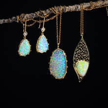 Load image into Gallery viewer, Opal Leaf Pendant
