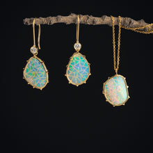 Load image into Gallery viewer, Australian crystal opal earrings IV
