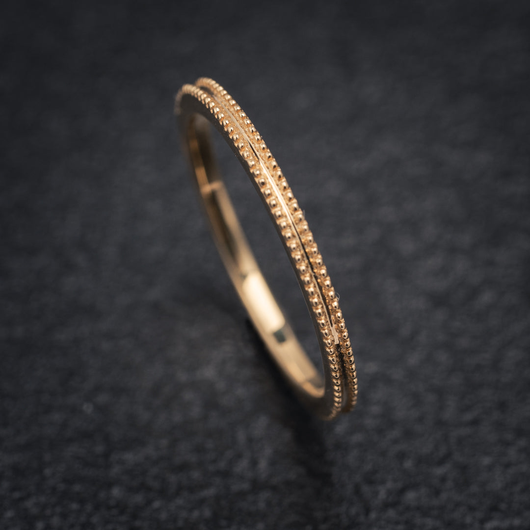 Gold Whisper — Glow Ring (No Diamonds)