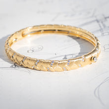Load image into Gallery viewer, Golden Veins — Diamond Bracelet - 6mm
