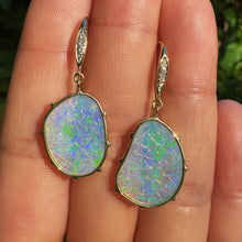Load image into Gallery viewer, Australian Opal Earrings (No.10)-Large
