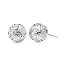Load image into Gallery viewer, Bubble Studs Earrings - Platinum-medium
