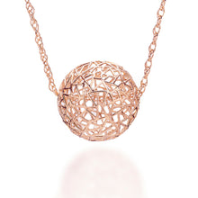 Load image into Gallery viewer, Rose Gold Bubble Necklace
